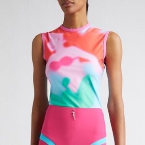 marshall columbia x disney 'The Little Mermaid' Blurred Print Jersey Tank